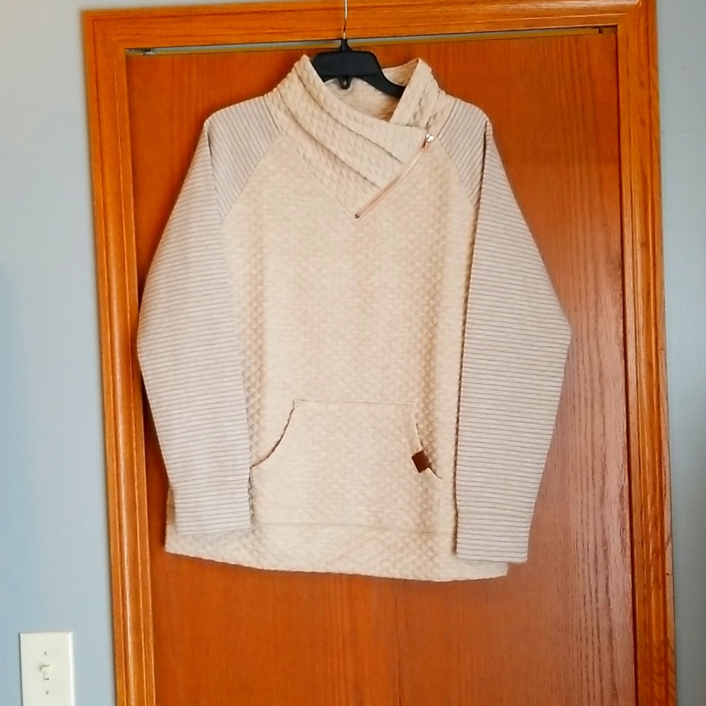 Cowl neck sweatshirt
